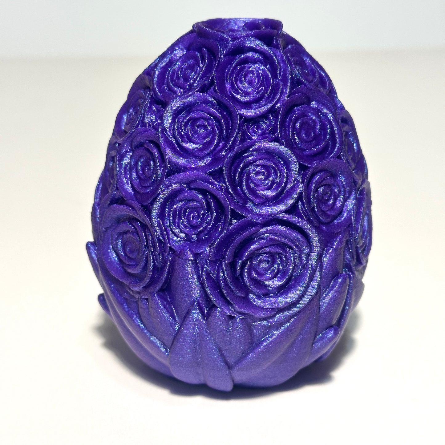 Small Rose Egg - 3D Printed Articulating FIgure