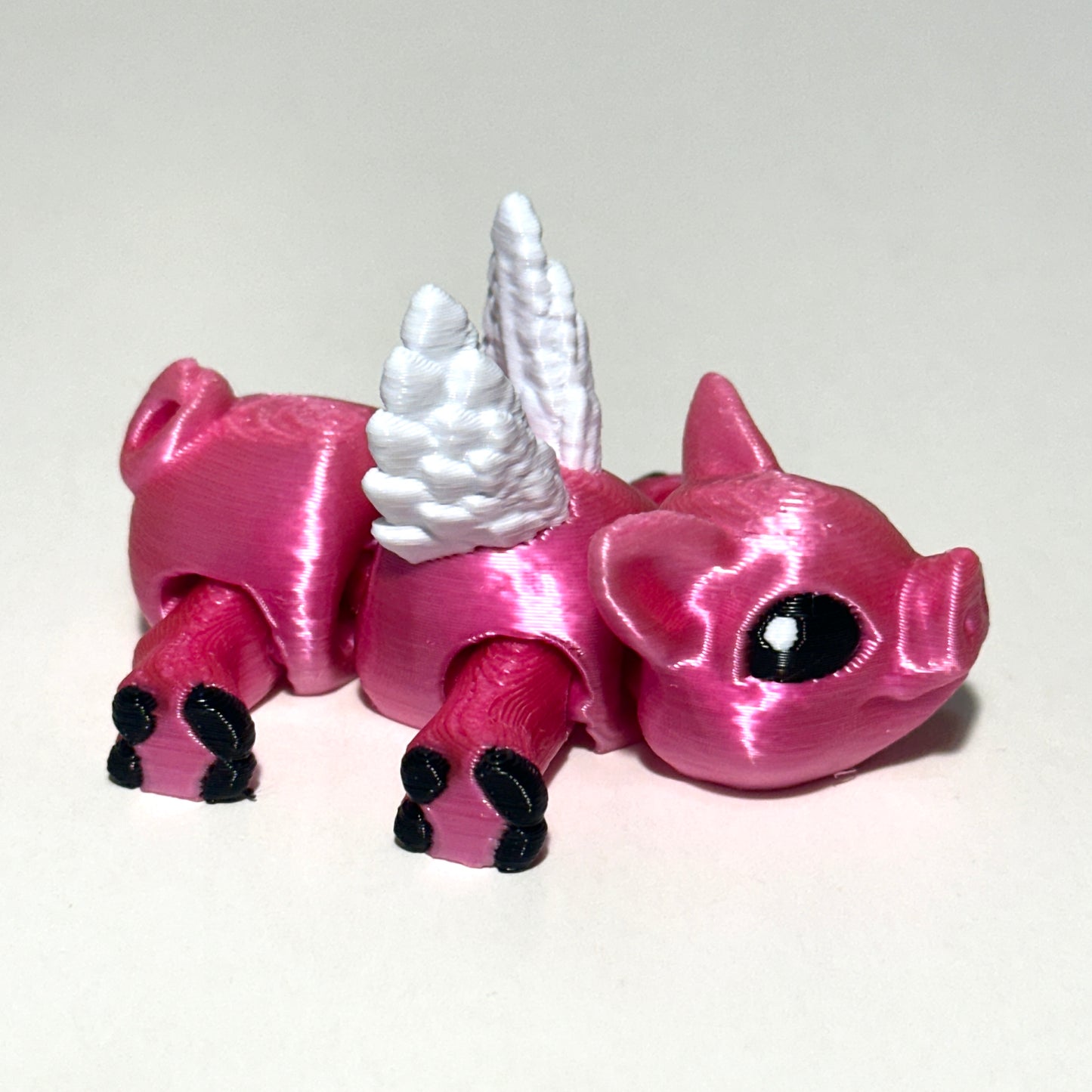 Flying Pig - 3D Printed Articulating Figure