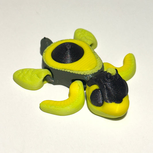 Avocado Turtle - 3D Printed Articulating Figure