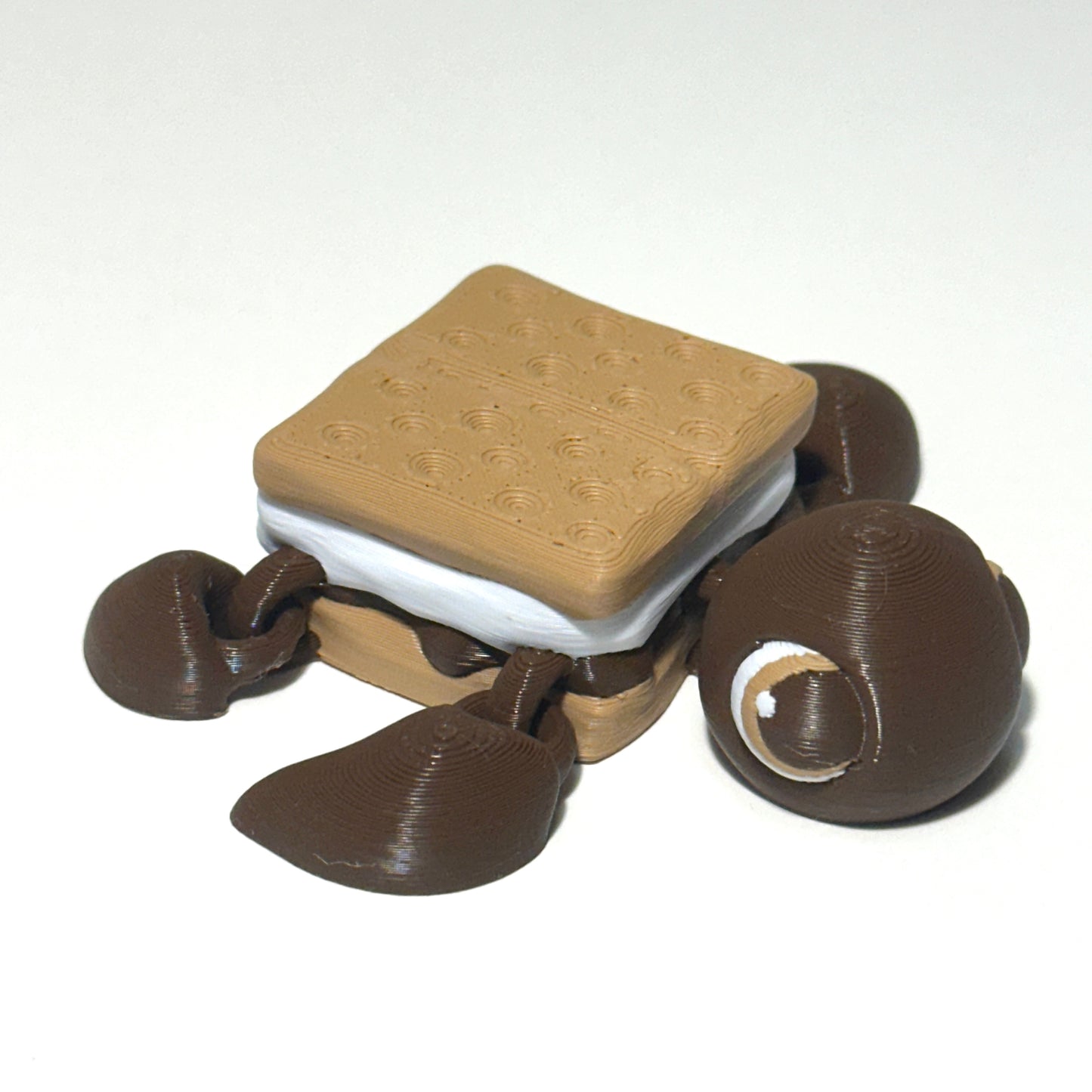 RA S'mores Turtle - 3D Printed Articulating Figure
