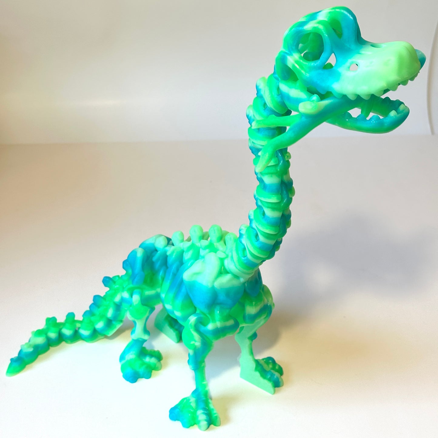Flexi Skeleton Brachiosaurus - 3D Printed Articulating Figure