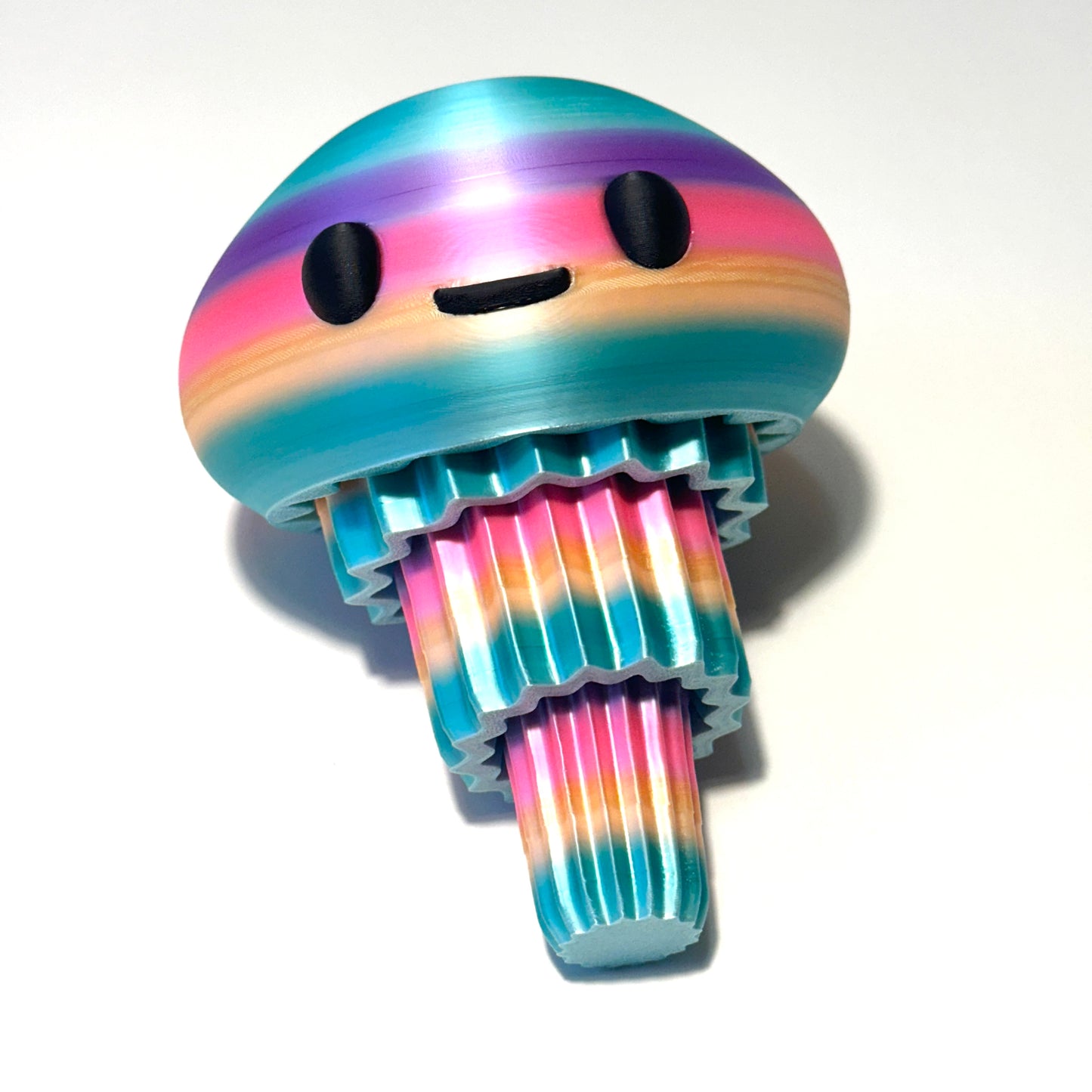 Giant Flexi Jellyfish (Jeffrey) - 3D Printed Articulating Figure