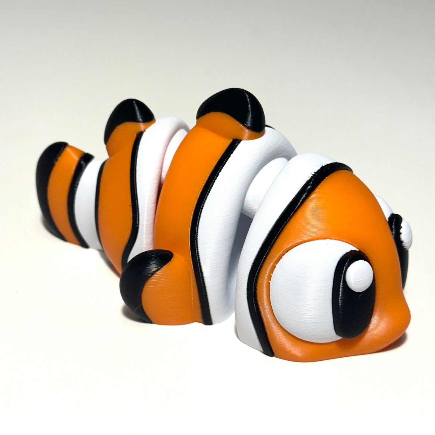 Flexi Clownfish - 3D Printed Articulating Figure