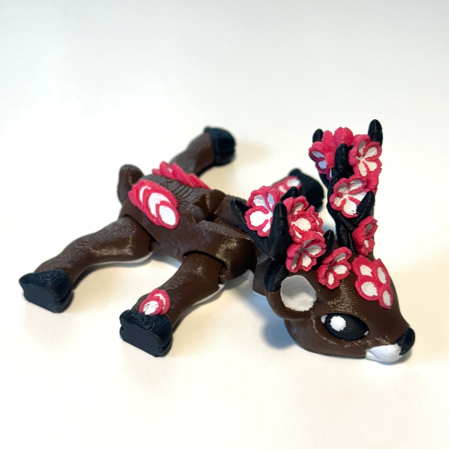 Blossom Deer - 3D Printed Articulating Figure