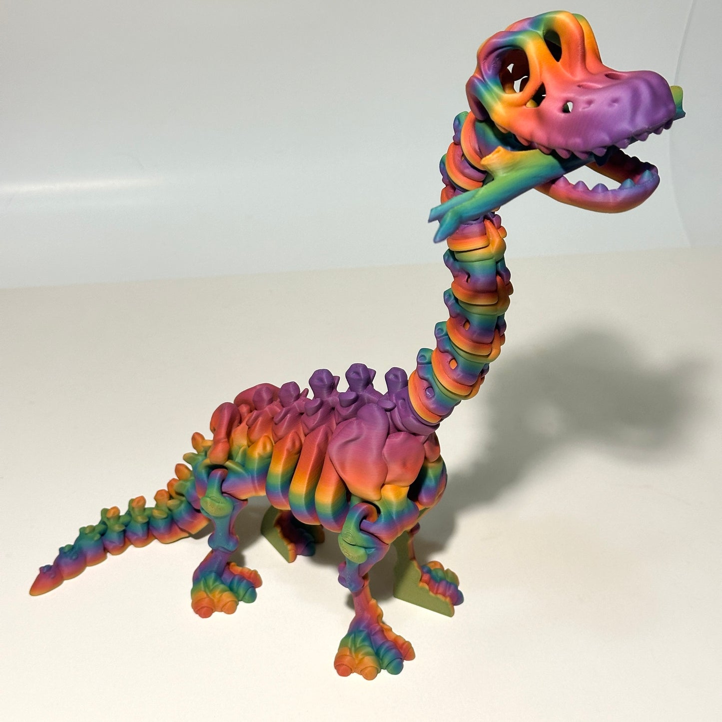 Flexi Skeleton Brachiosaurus - 3D Printed Articulating Figure