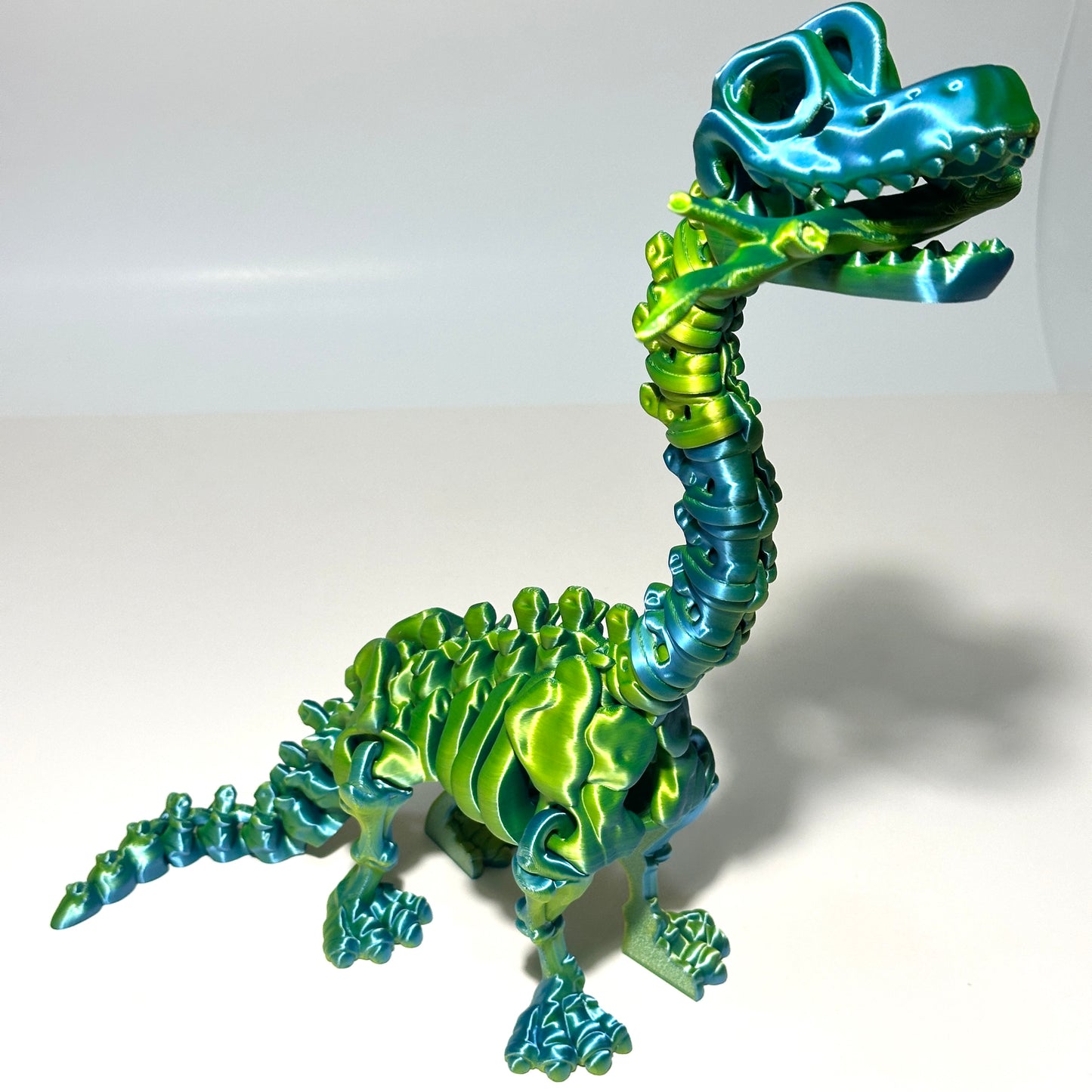 Flexi Skeleton Brachiosaurus - 3D Printed Articulating Figure