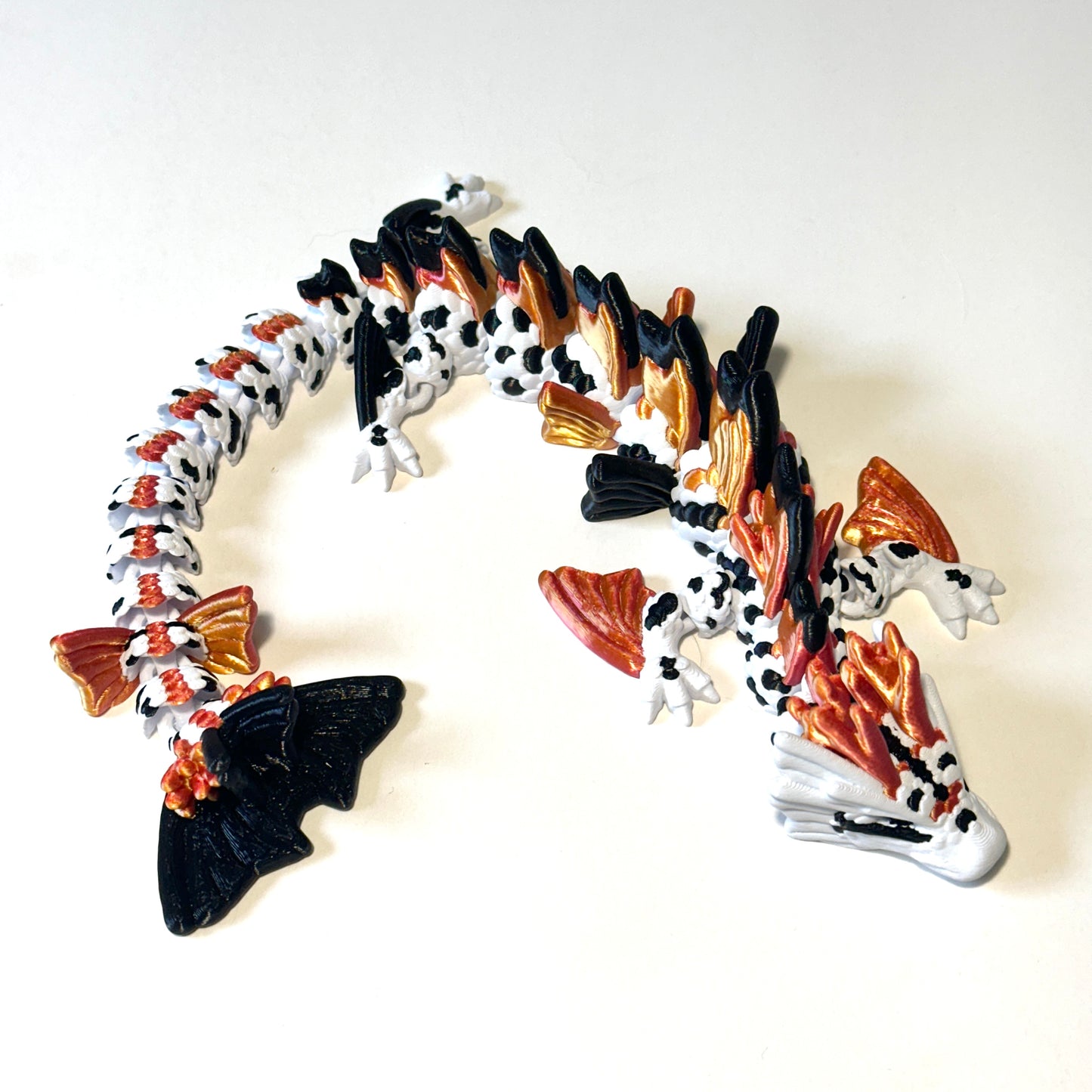Koi Dragon - 3D Printed Articulating Figure