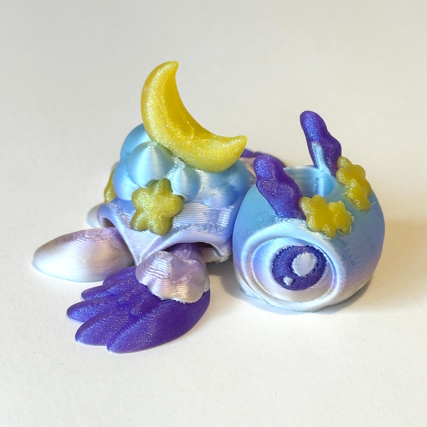 Dreamy Turtle - 3D Printed Articulating FIgure