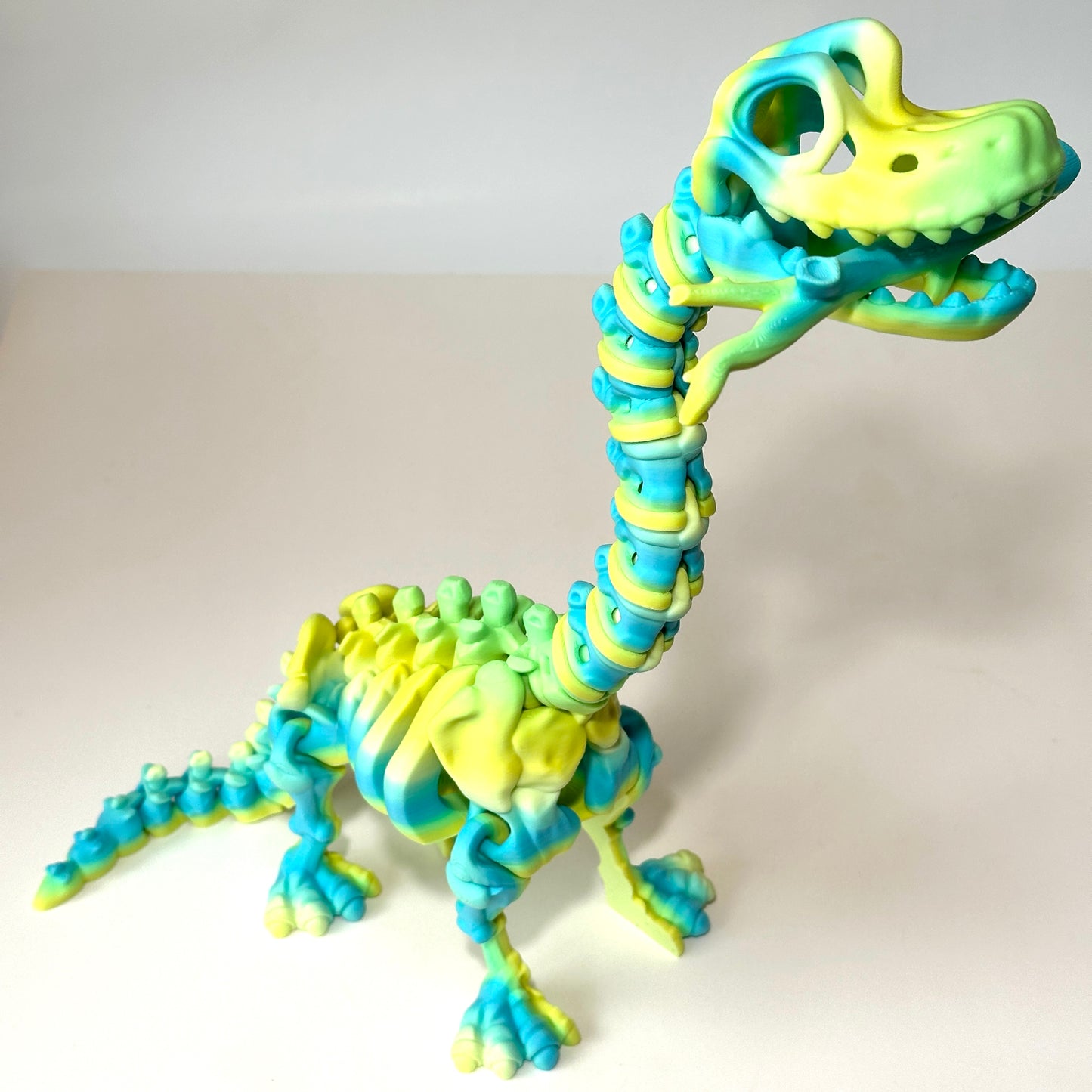 Flexi Skeleton Brachiosaurus - 3D Printed Articulating Figure