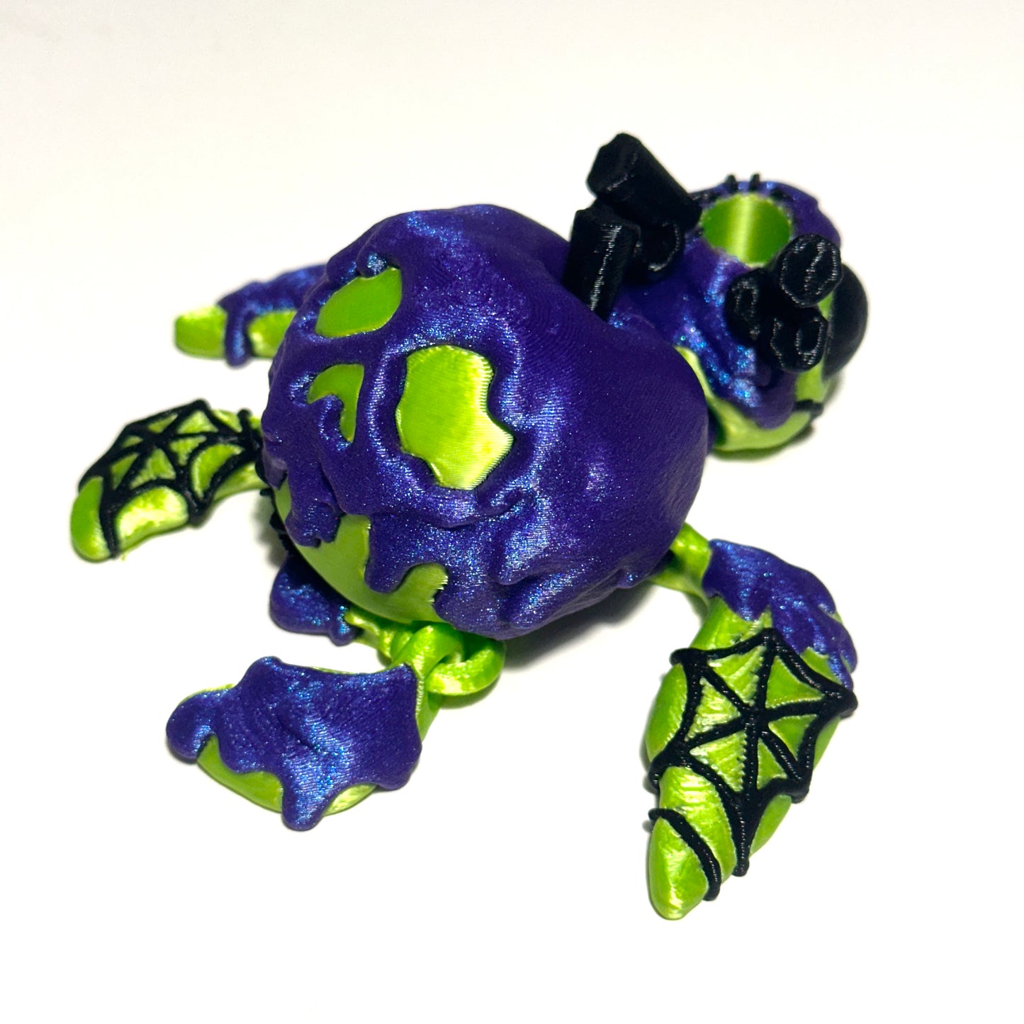 Rotten Apple Turtle - 3D Printed Articulating Figure