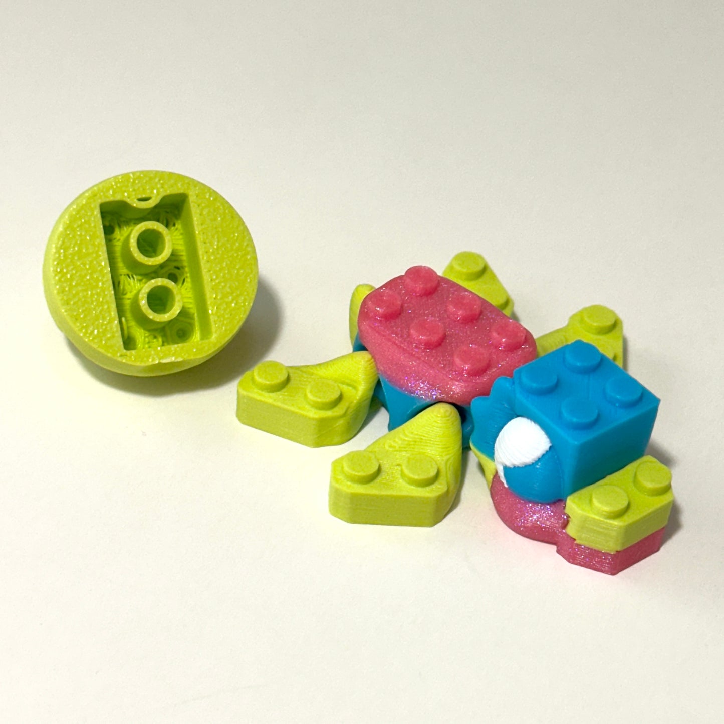Bricky Turtle - 3D Printed Articulating Figure