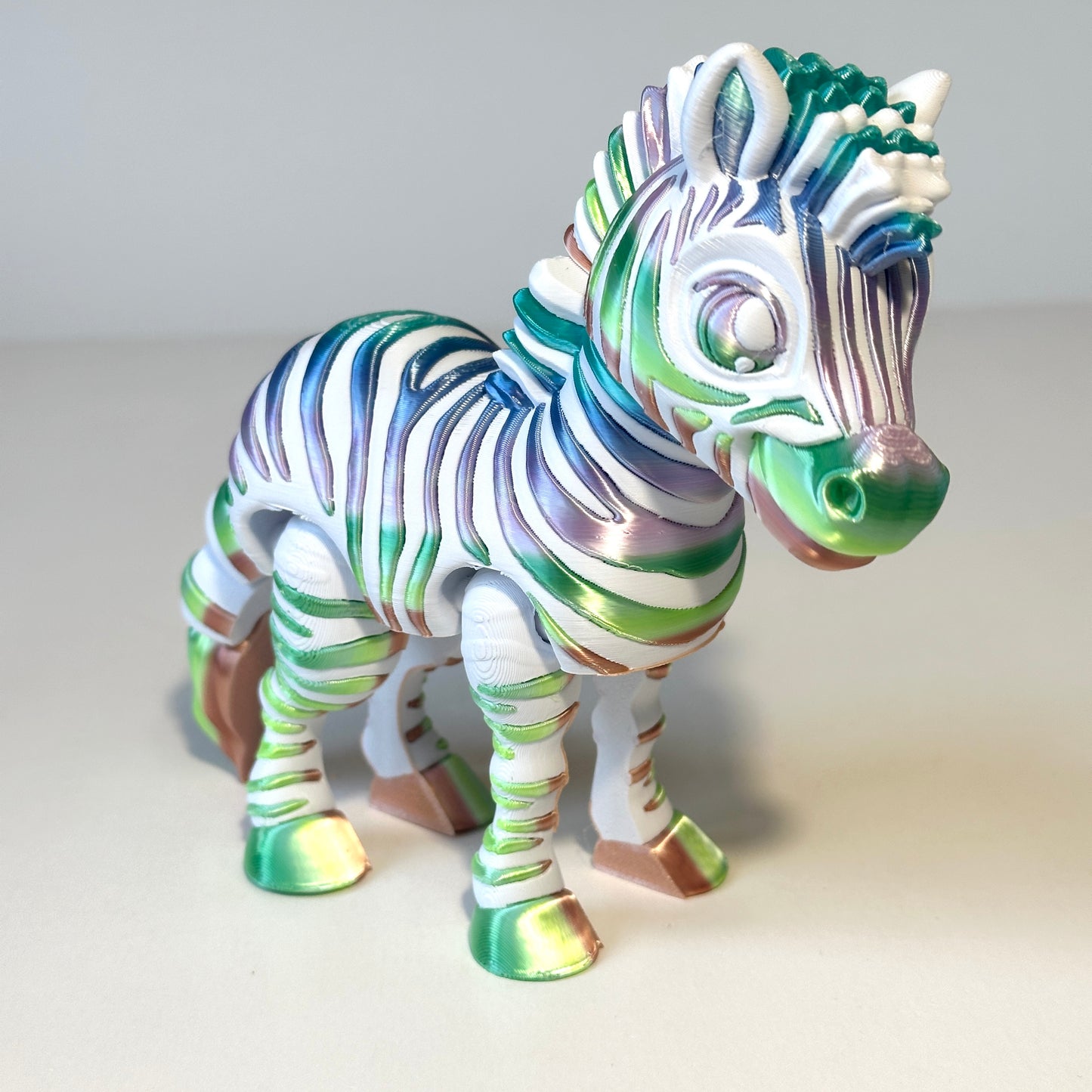 Flexi Zebra - 3D Printed Articulating Figure