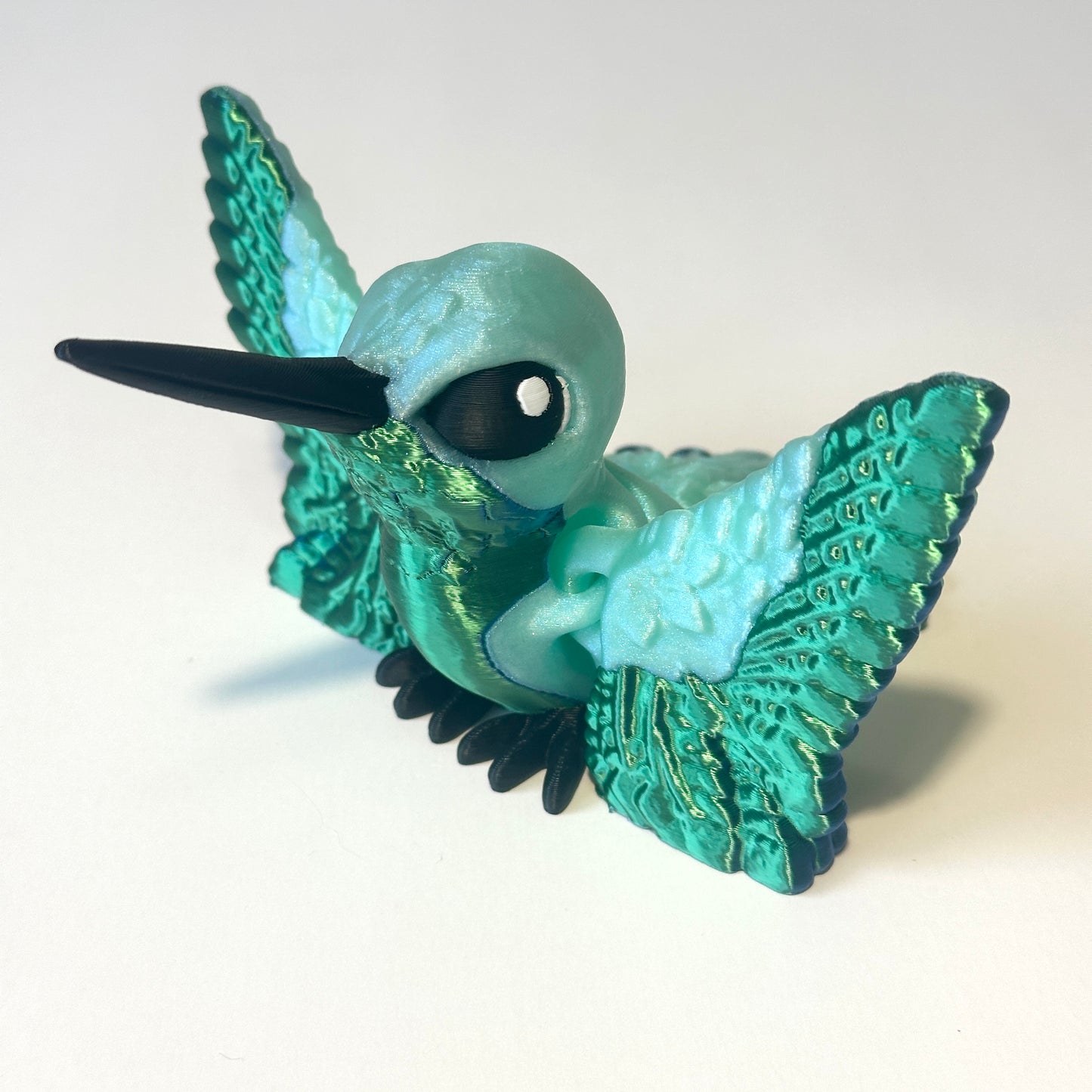 Flexi Hummingbird - 3D Printed Articulating Figure