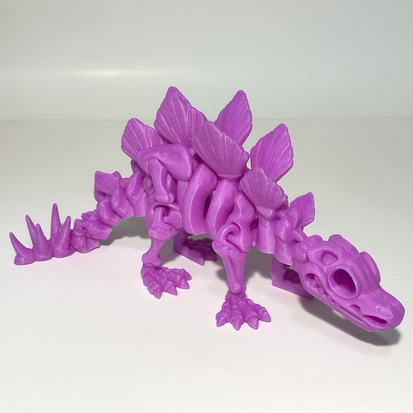 Giant Flexi Skeleton Stegosaurus - 3D Printed Articulating Figurines