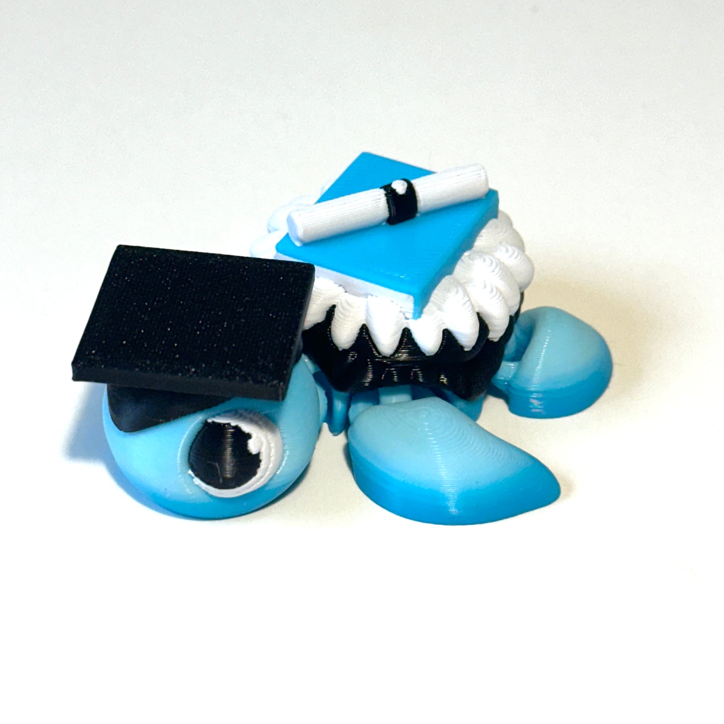 Graduation Turtle - 3D Printed Articulating Figure
