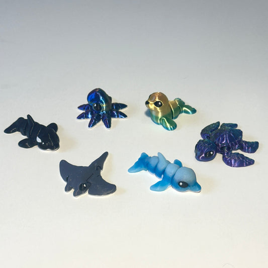 Mini Mates - 3D Printed Articulating Figures