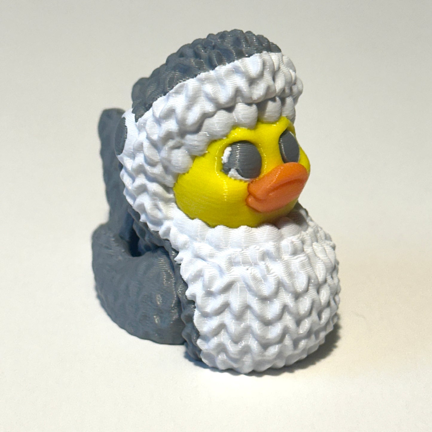 Knit Shark Duck - 3D Printed Articulating Figure