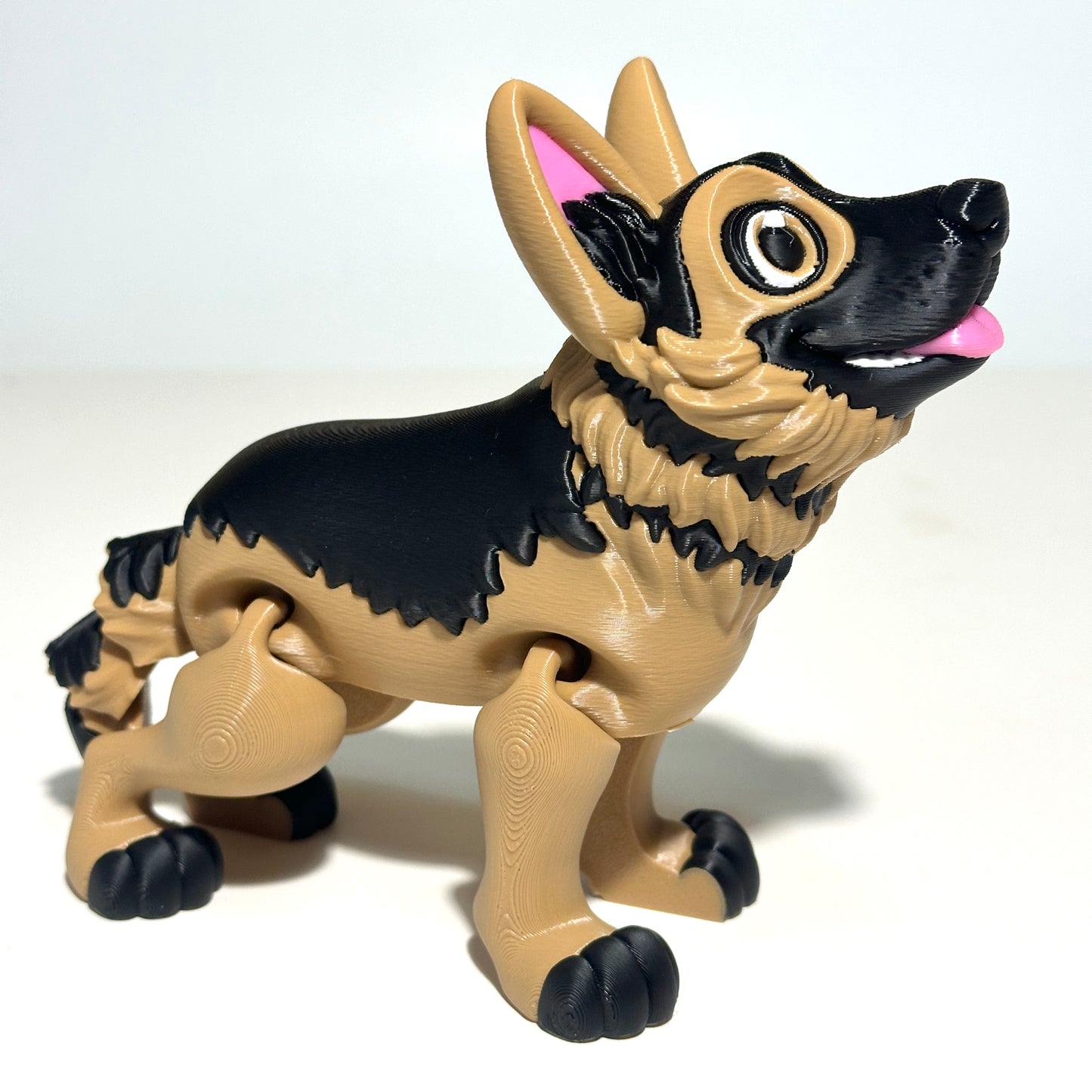 German Shepard - 3D Printed Articulating Figure