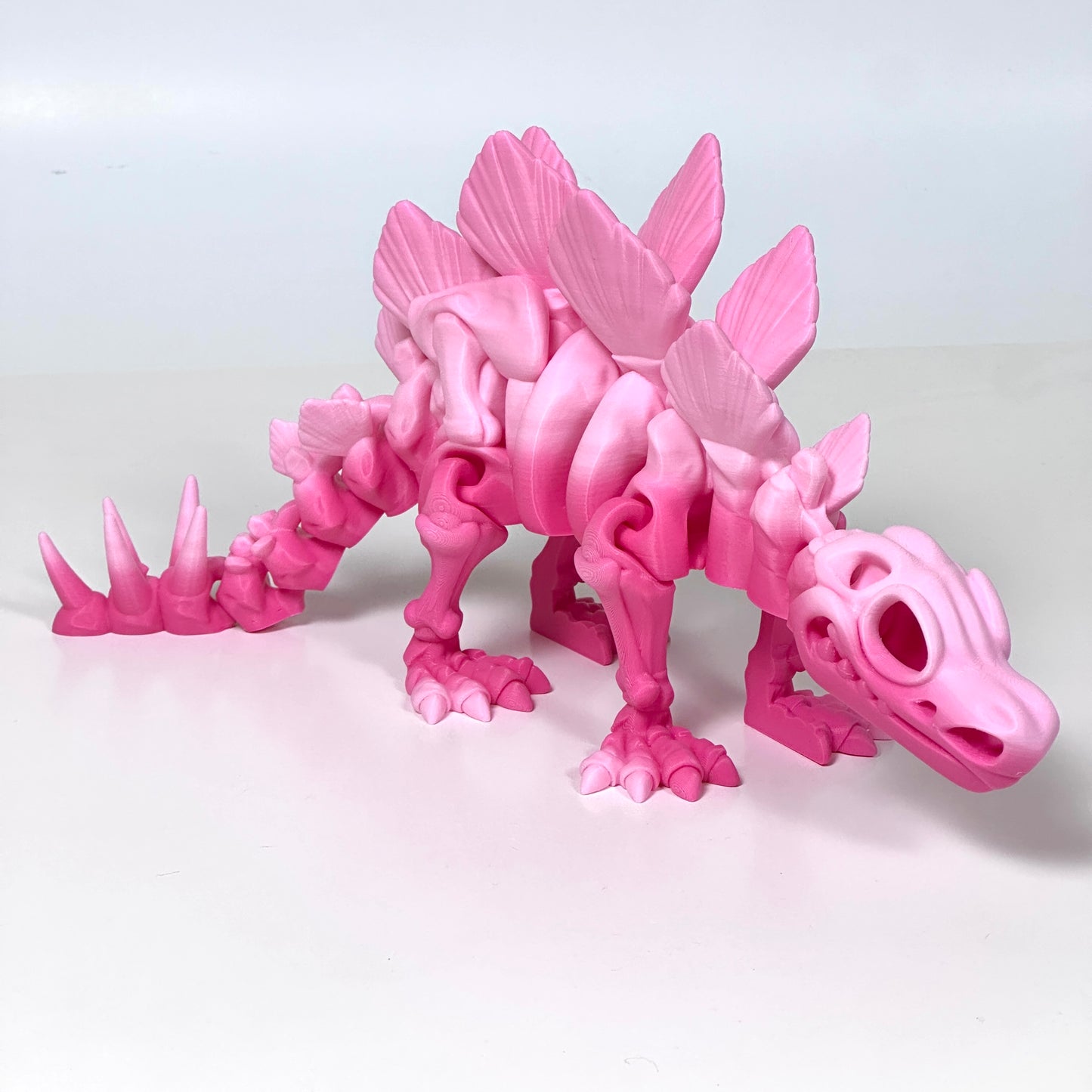 Giant Flexi Skeleton Stegosaurus - 3D Printed Articulating Figurines