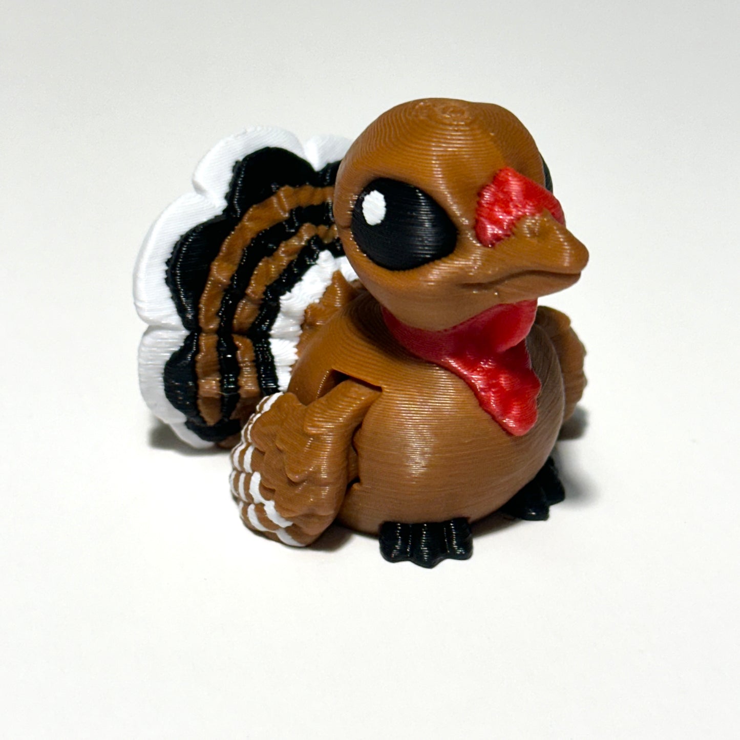 Cinder Turkey - 3D Printed Articulating Figure