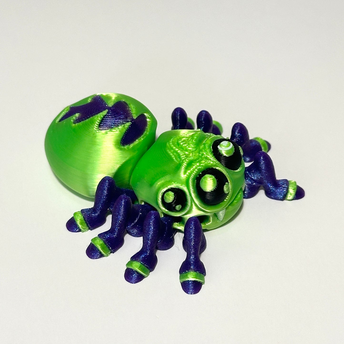 Mini Flexi Spider - 3D Printed Articulating Figure