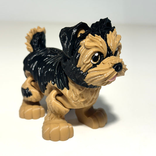 Flexi Yorkie - 3D Printed Articulating FIgure