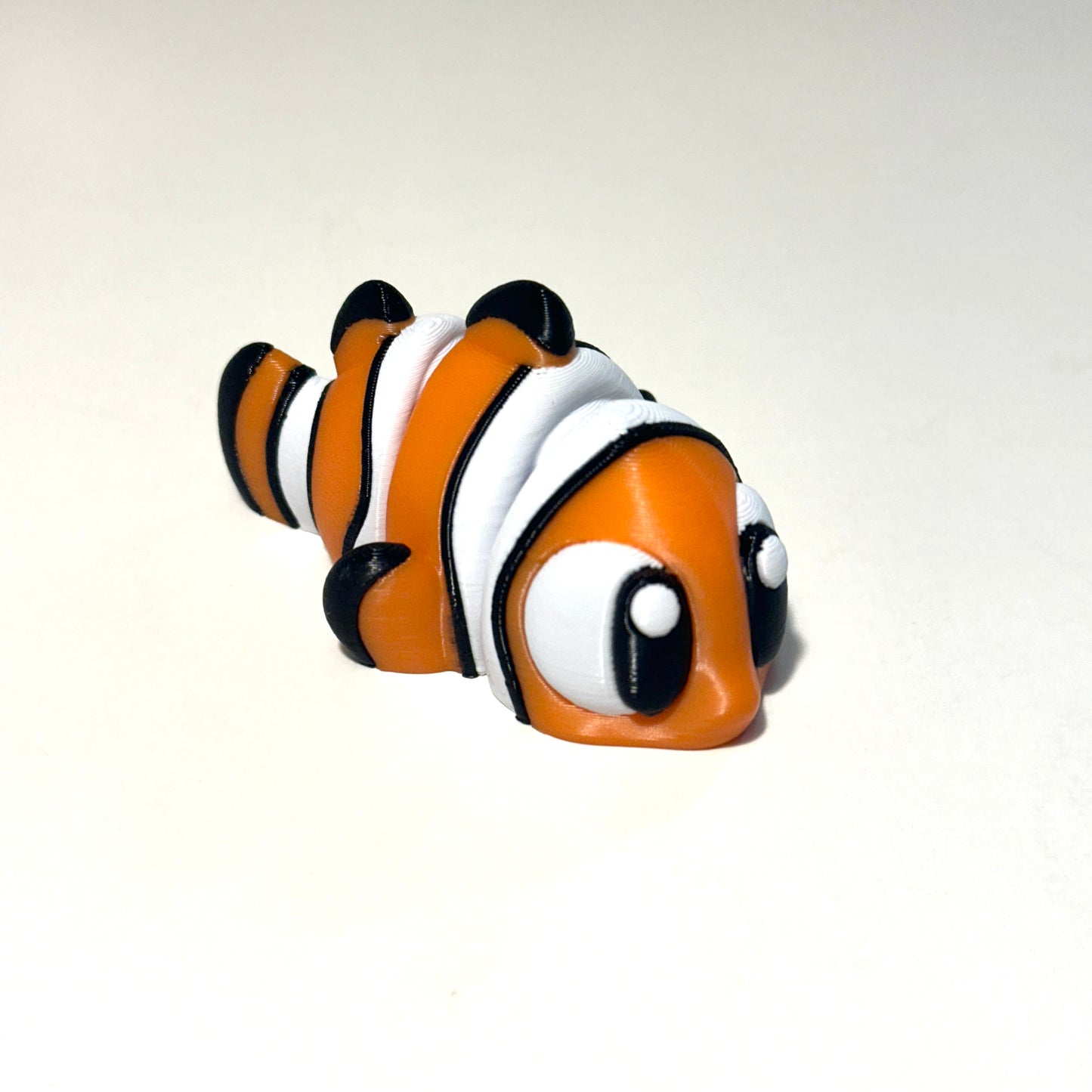 Flexi Clownfish - 3D Printed Articulating Figure