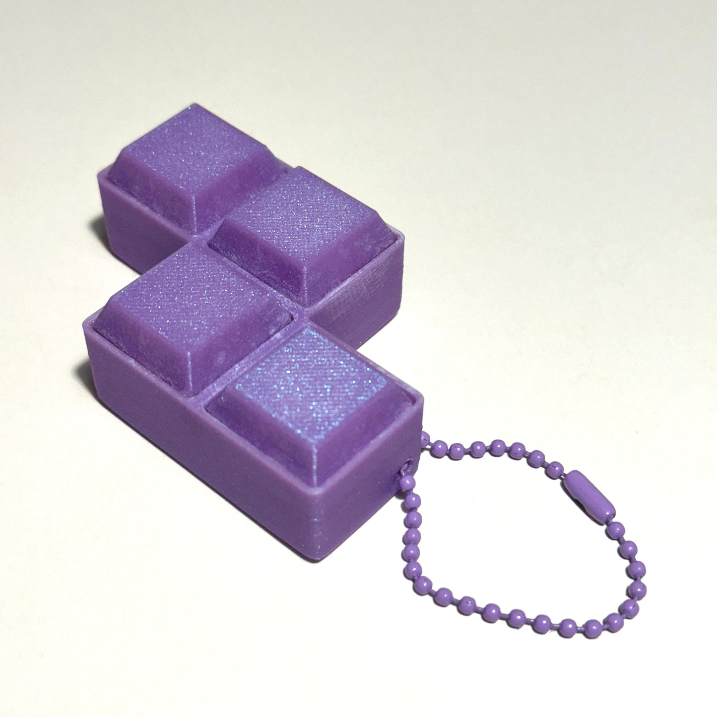 Block Game Fidget Clicker - 3D Printed