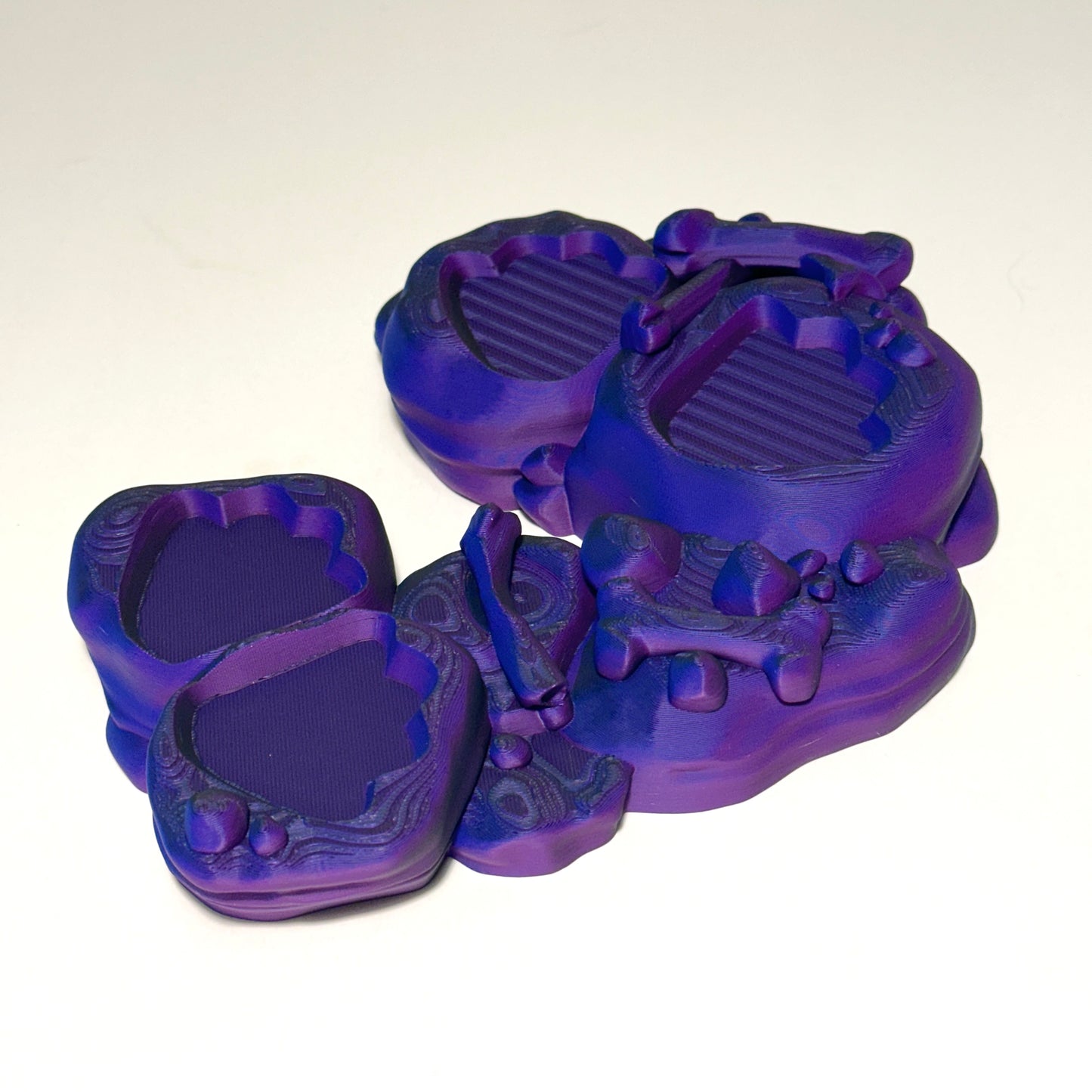 Giant Flexi Skeleton Saber Tooth Tiger - 3D Printed Articulating Figure