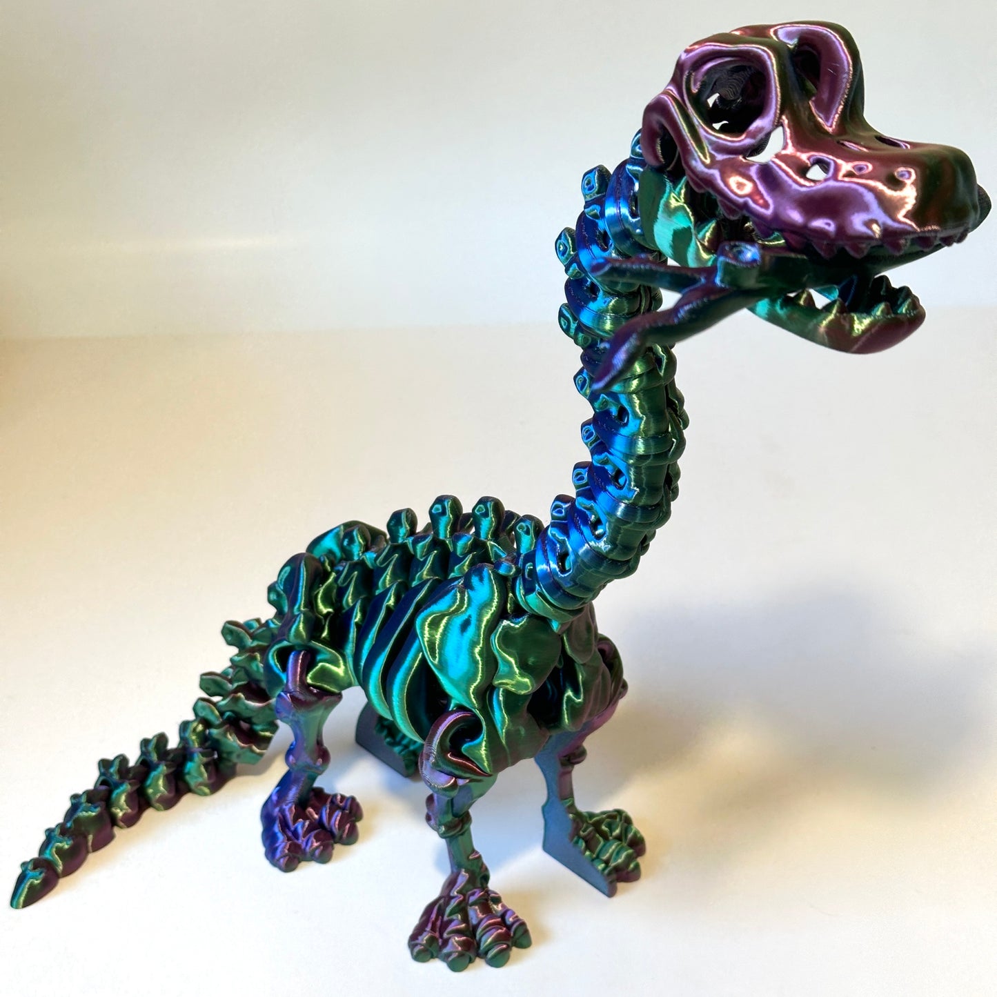 Flexi Skeleton Brachiosaurus - 3D Printed Articulating Figure