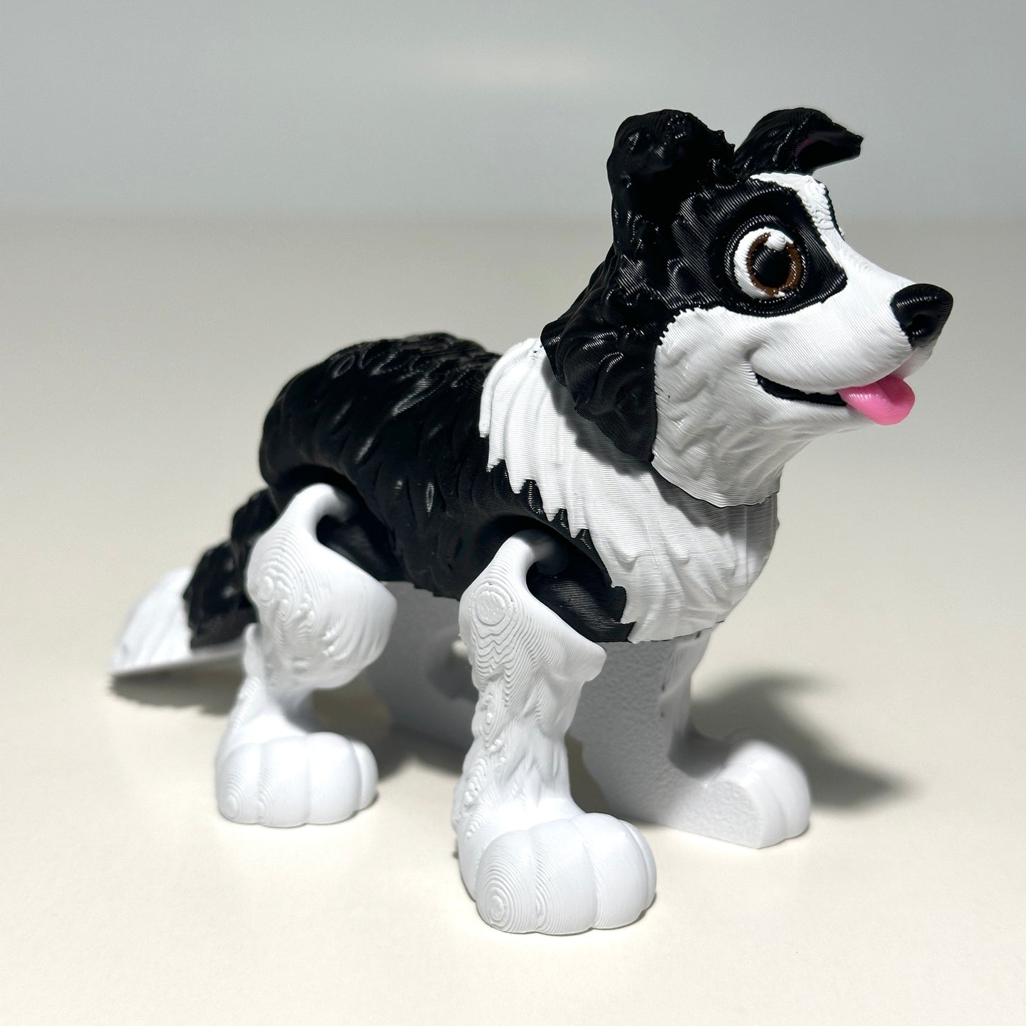 Border Collie - 3D Printed Articulating Figure