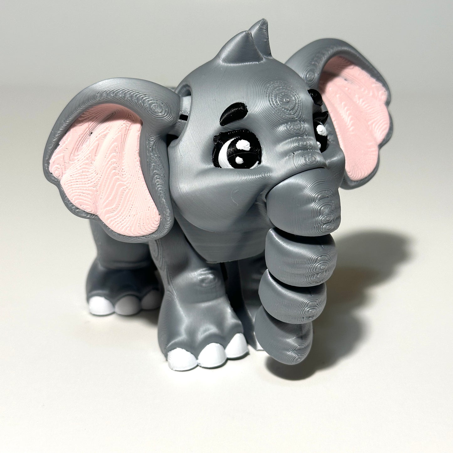 Baby Flexi Elephant - 3D Printed Articulating Figure