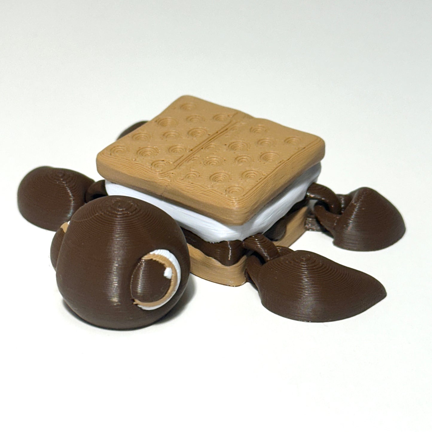 RA S'mores Turtle - 3D Printed Articulating Figure