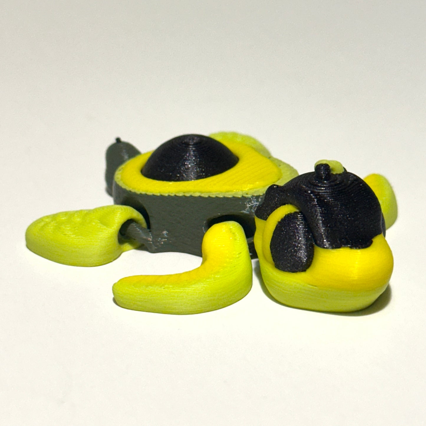 Avocado Turtle - 3D Printed Articulating Figure
