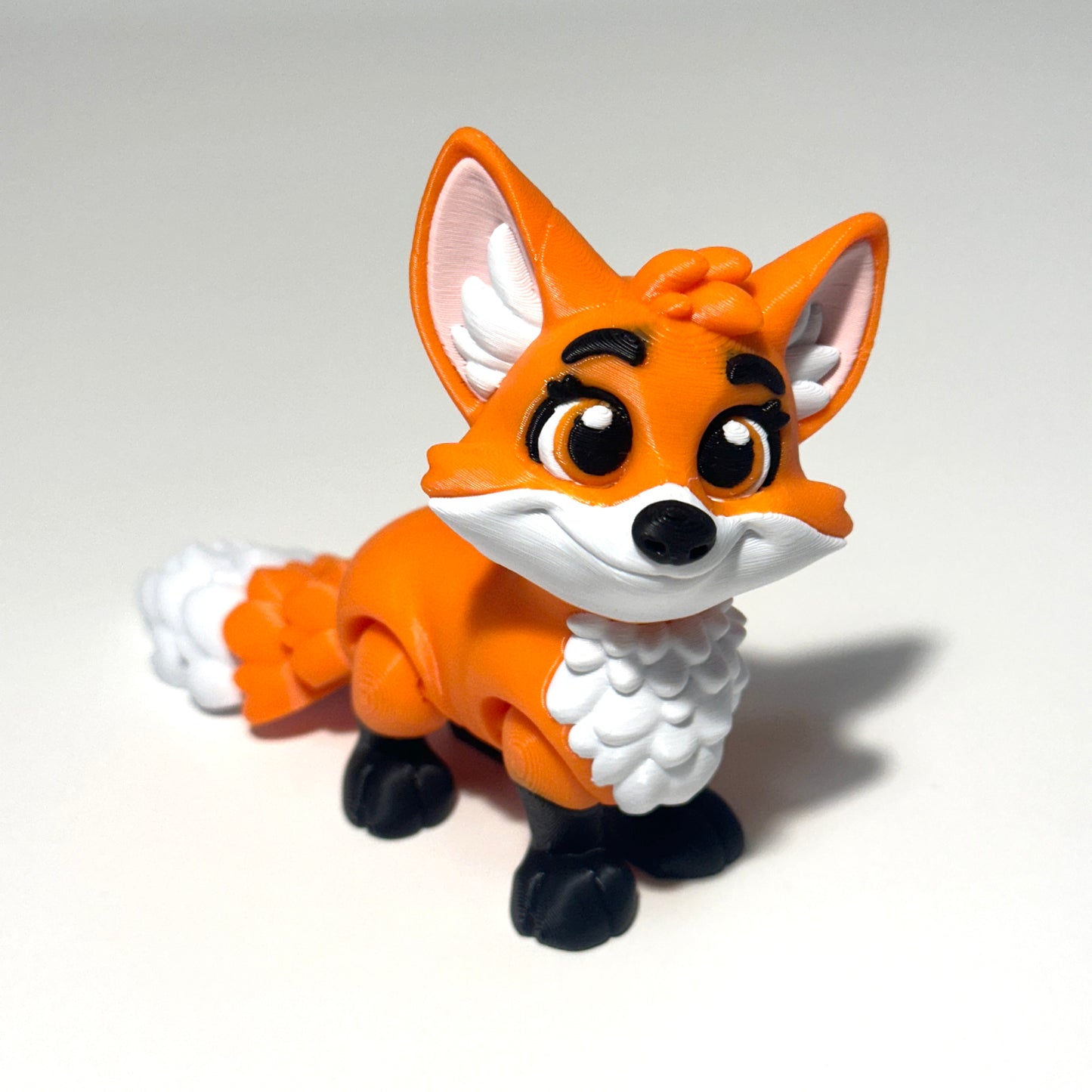 Flexi Red Fox - 3D Printed Articulating Figure