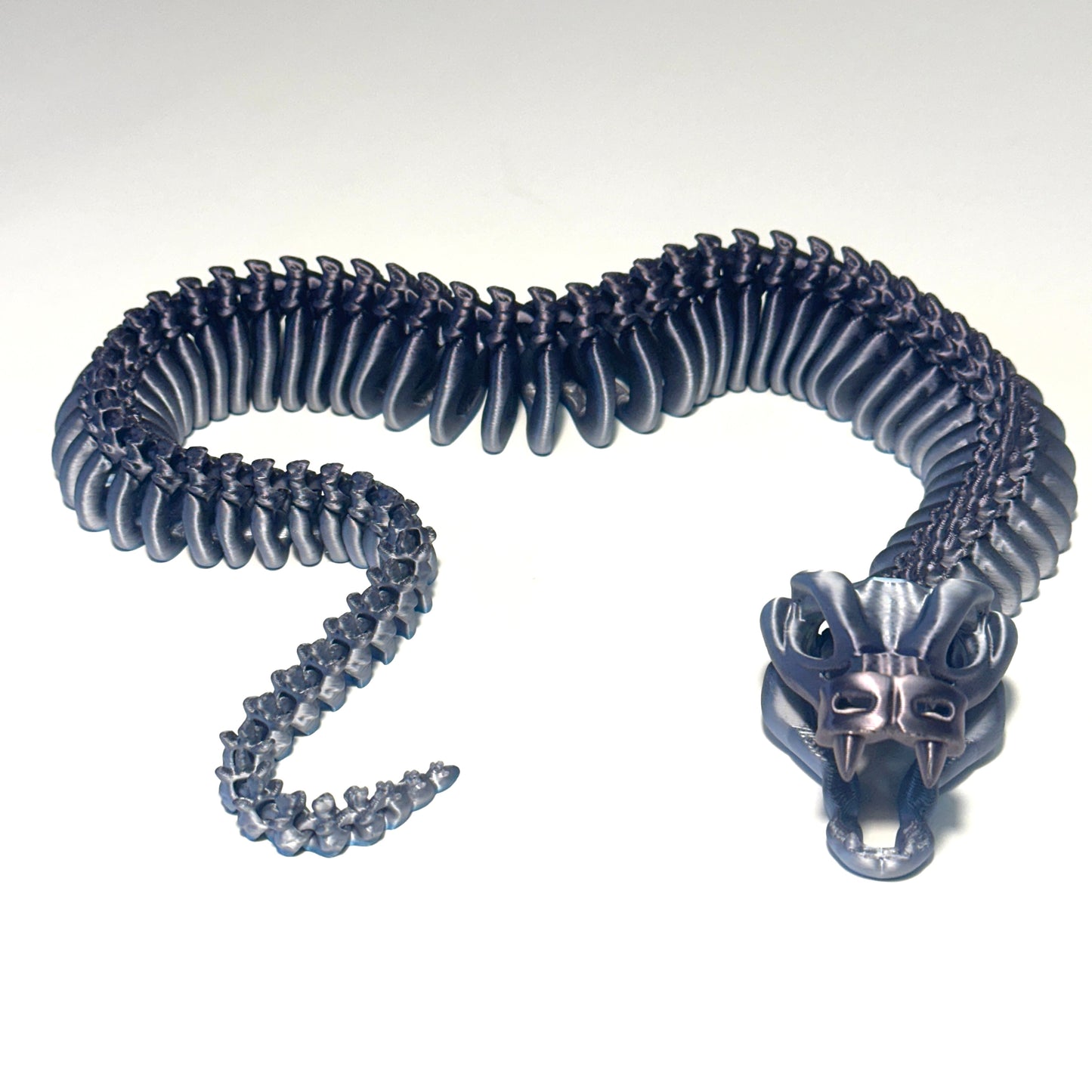Flexi Skeleton Snake - 3D Printed Articulating Figure