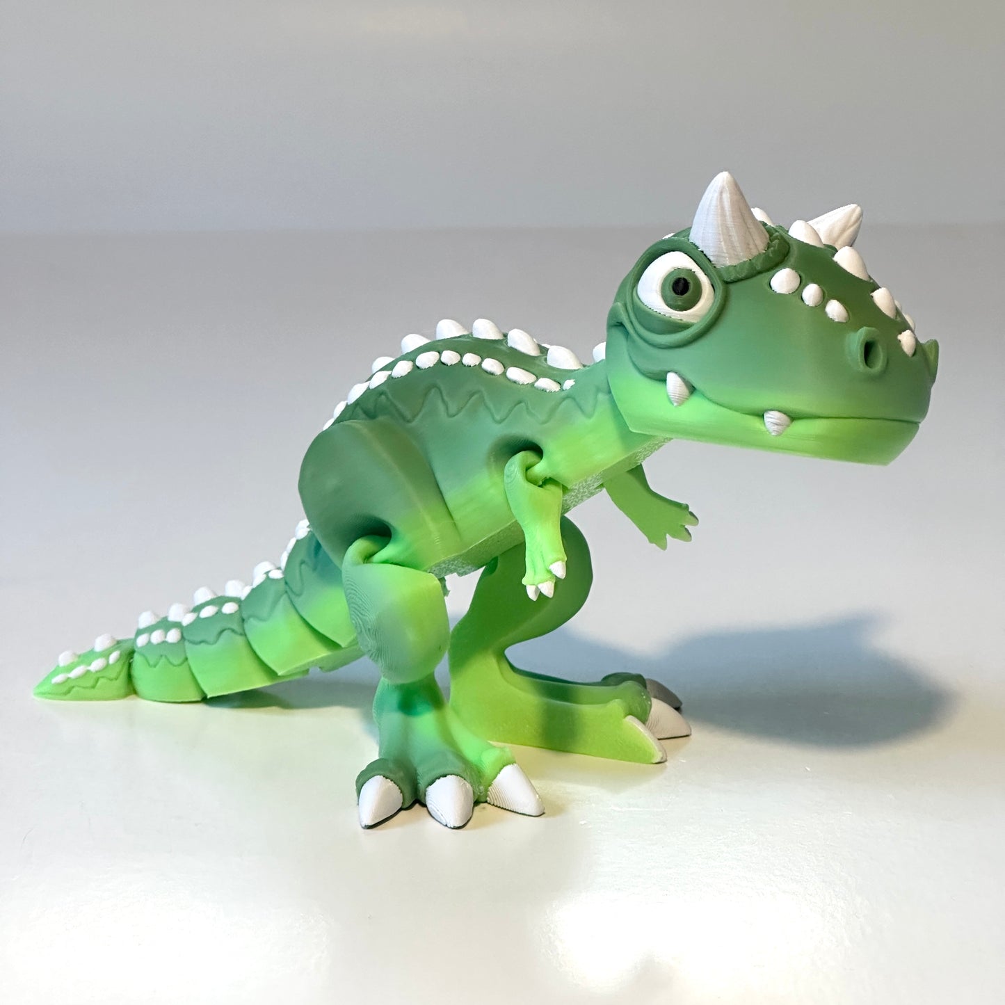 Flexi Carnotaurus - 3D Printed Articulating Figure