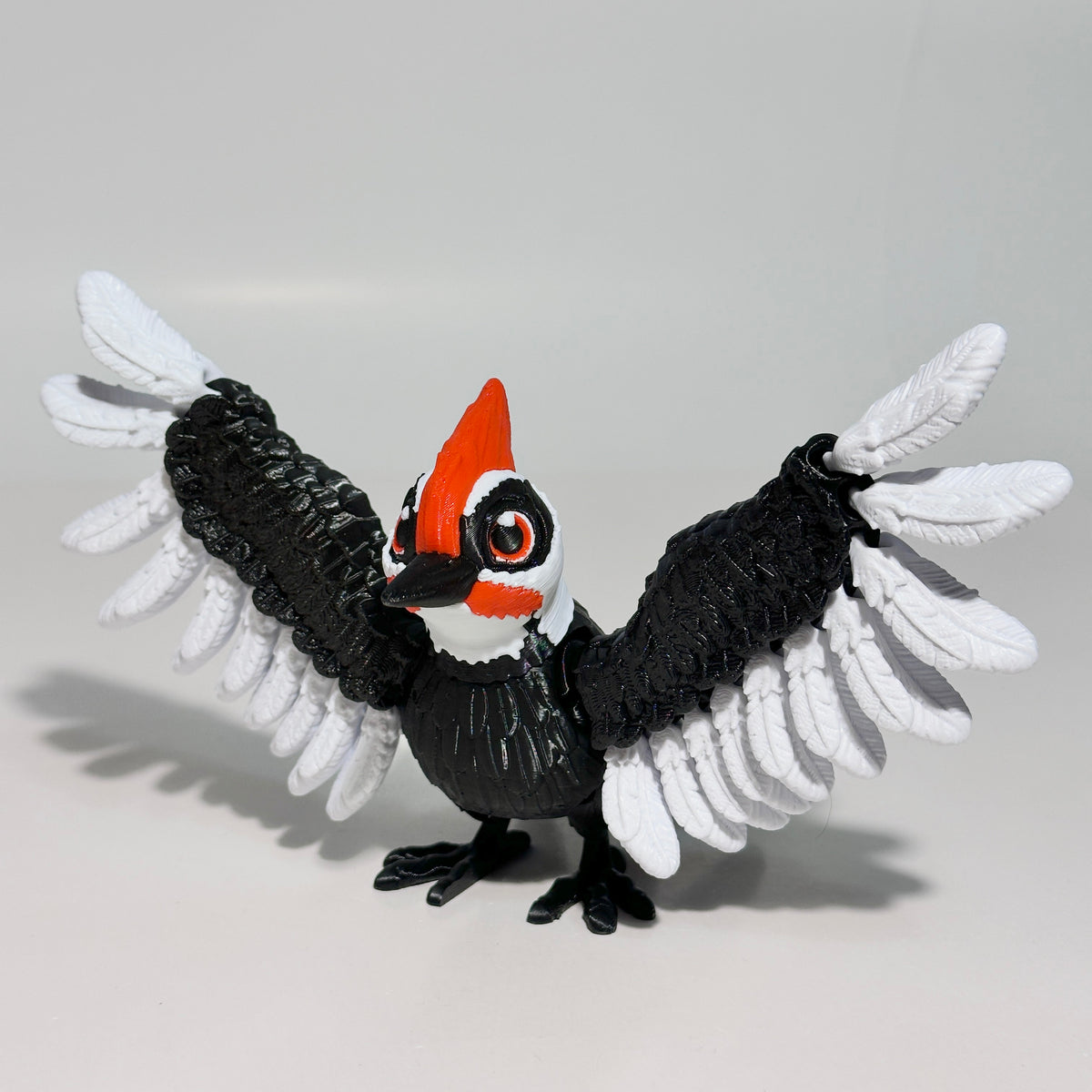 Flexi Woodpecker - 3D Printed Articulating Figure