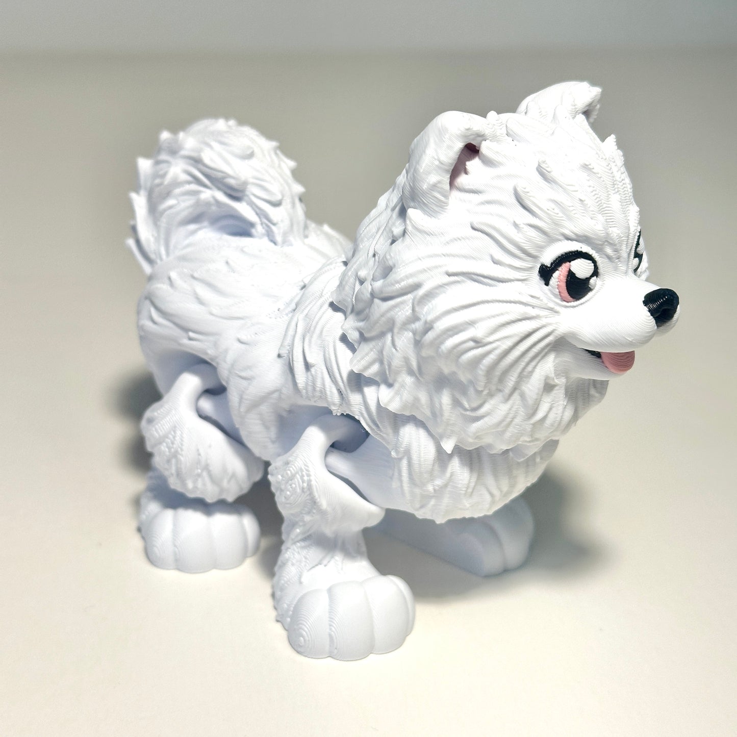 Flexi Pomeranian - 3D Printed Articulating Figure