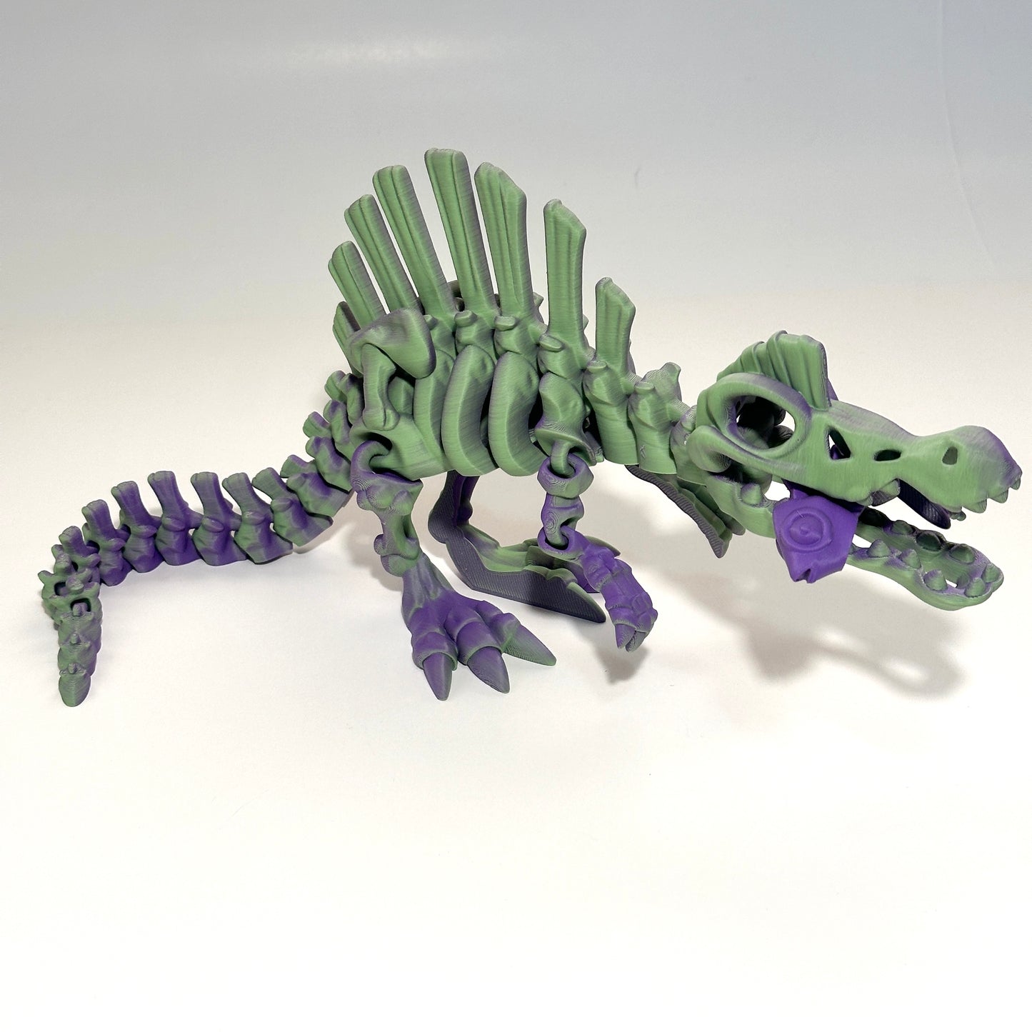 Giant Flexi Skeleton Spinosaurus - 3D Printed Articulating Figure