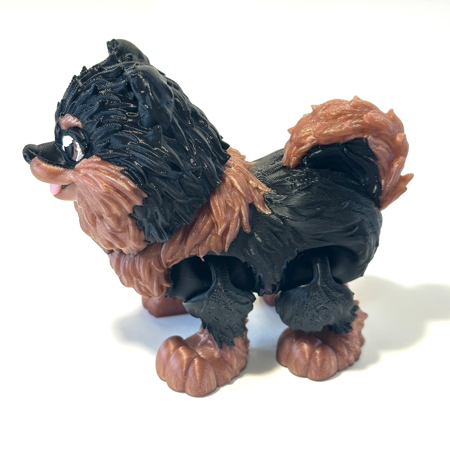 Flexi Pomeranian - 3D Printed Articulating Figure