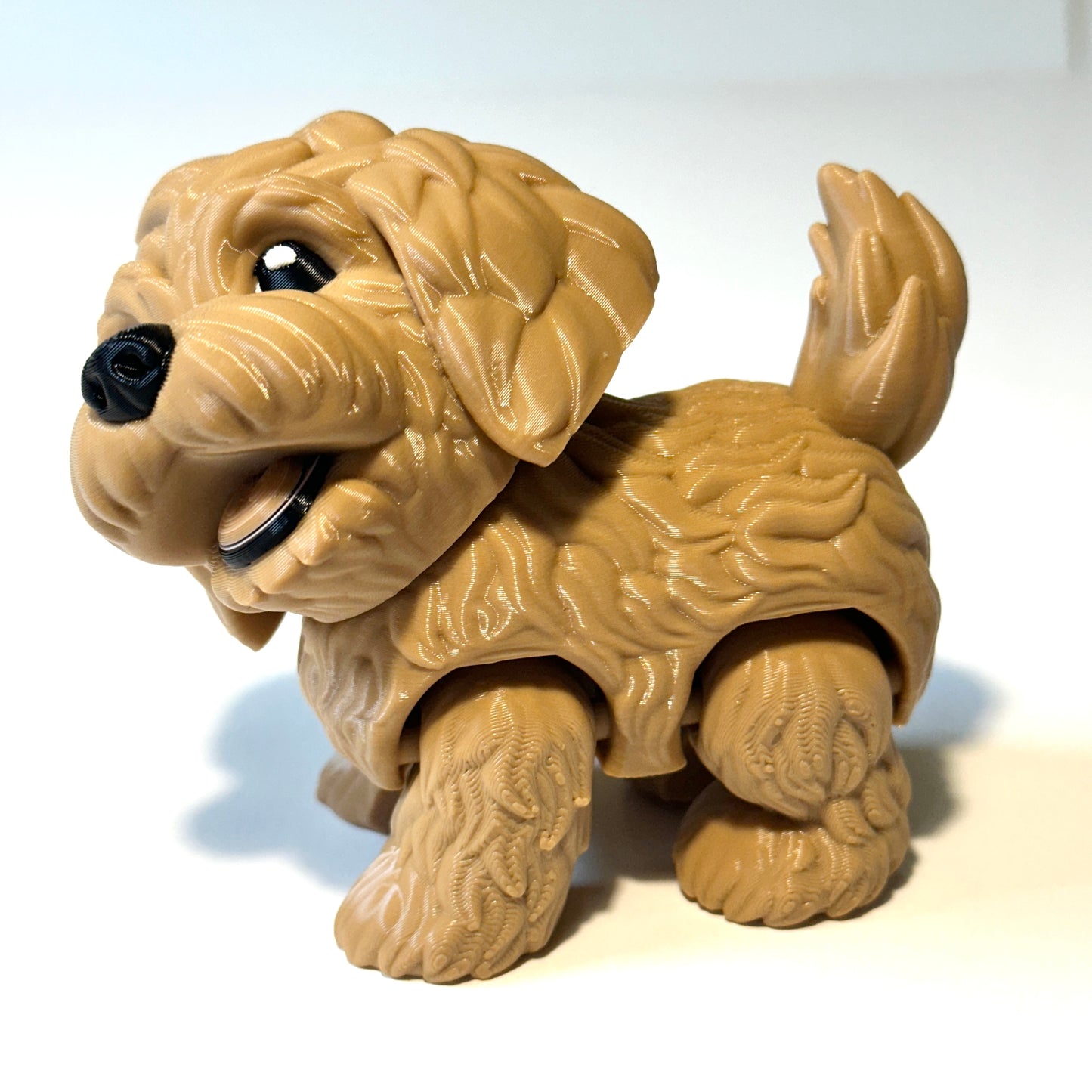 Goldendoodle - 3D Printed Articulating Figure