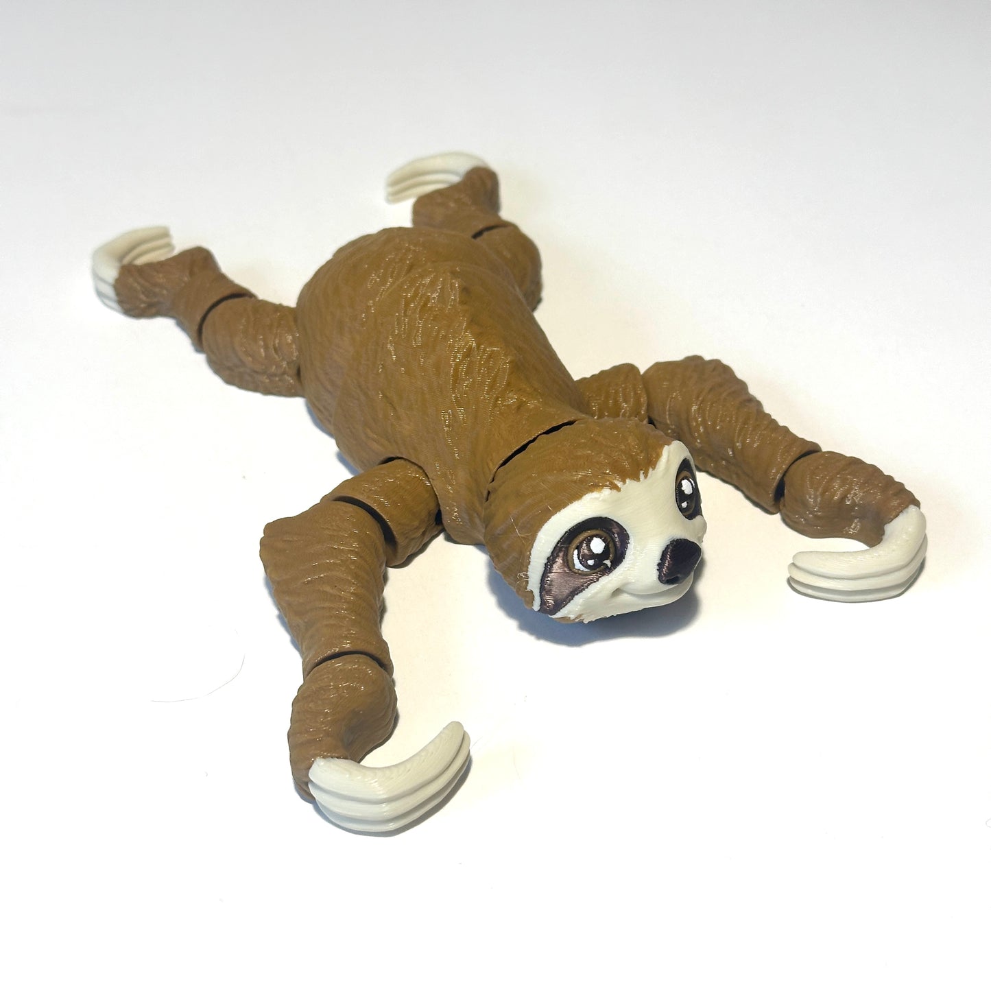Flexi Sloth - 3D Printed Articulating Figure