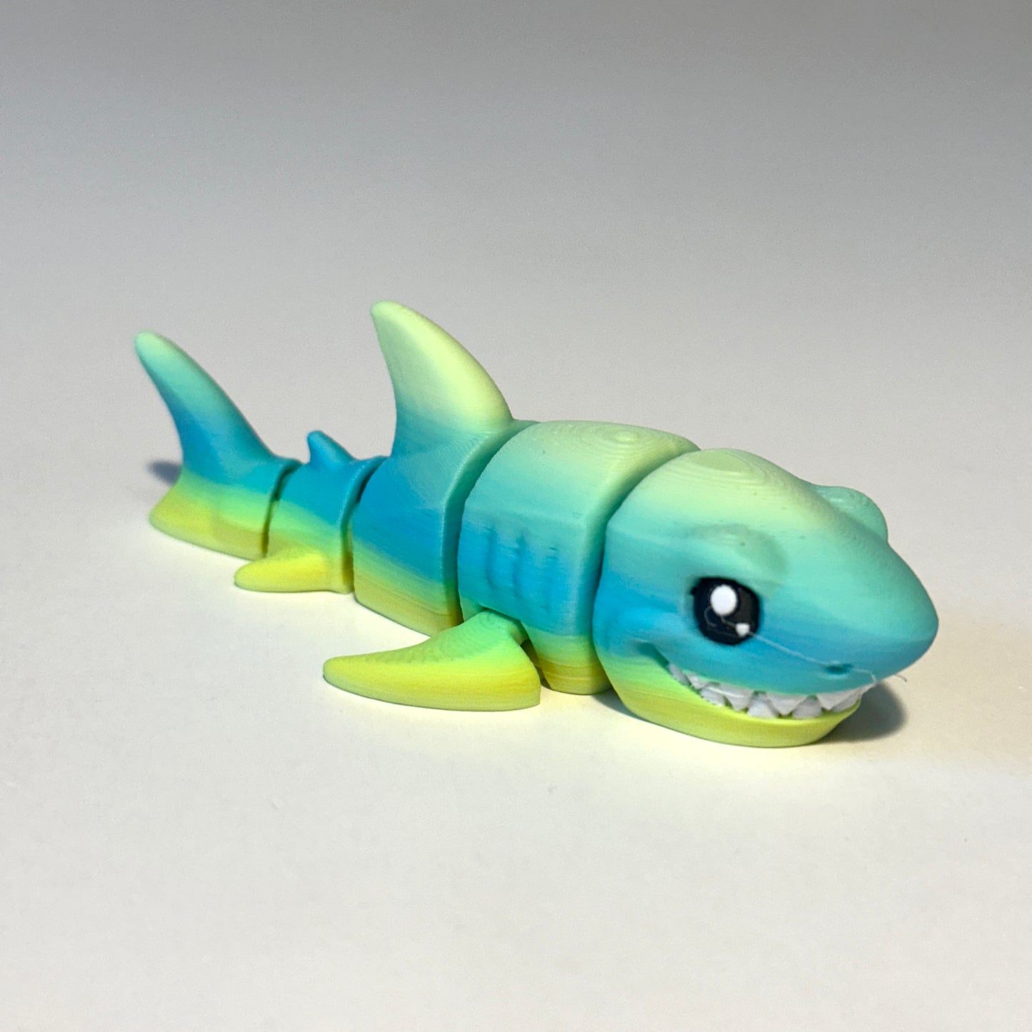 Mini Great White Shark - 3D Printed Articulating Figure