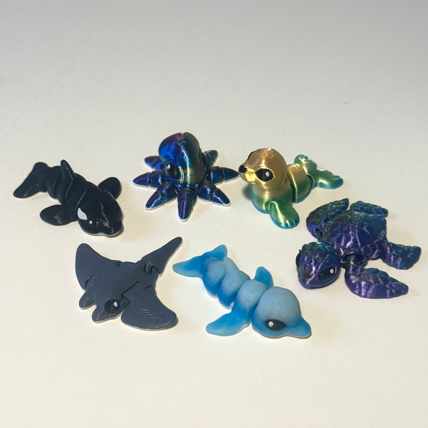 Mini Mates - 3D Printed Articulating Figures