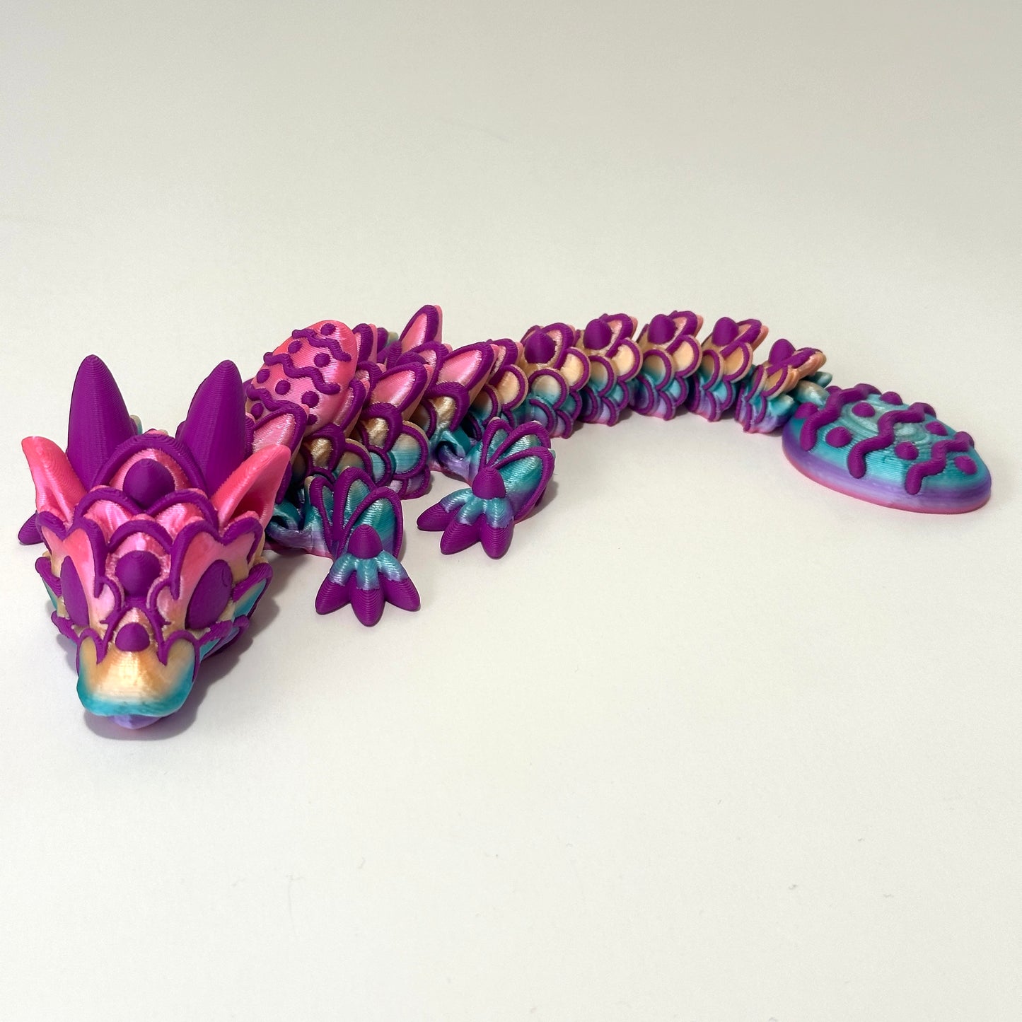 Baby Easter Cookie Dragon - 3D Printer Articulating Figure