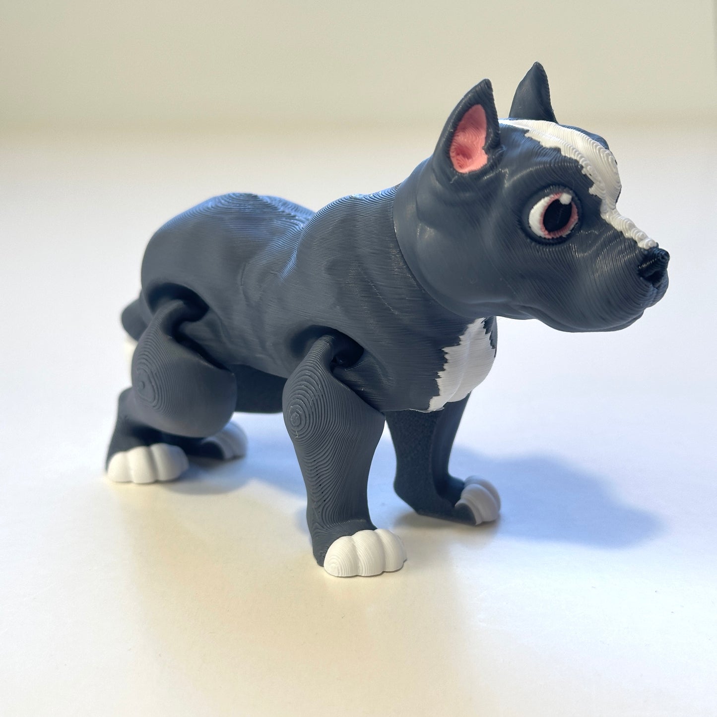 Flexi Pitt Bull - 3D Printed Articulating Figure