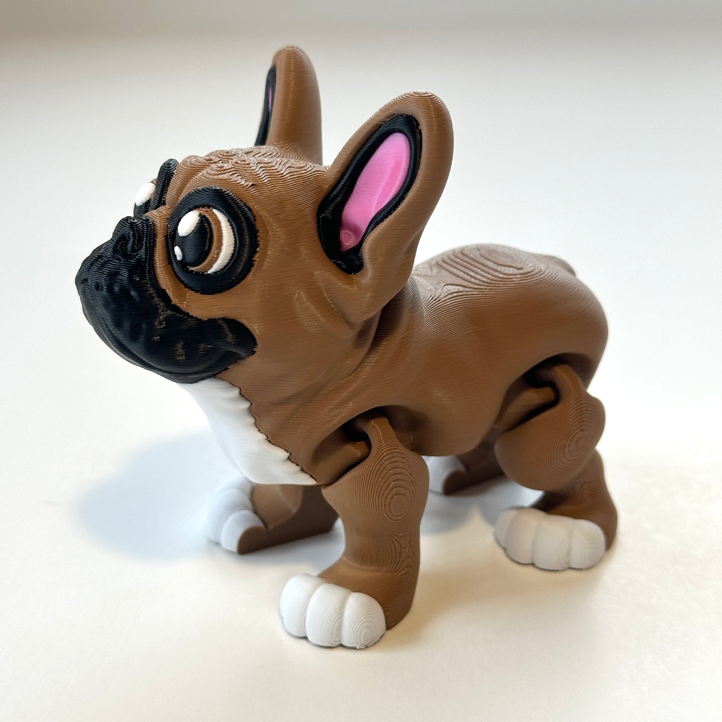 Flexi French Bulldog - 3D Printed Articulating Figure