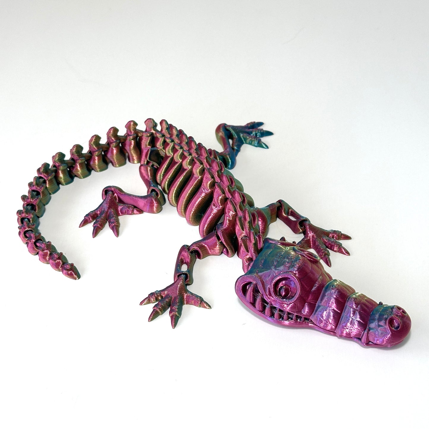Flexible Crocodile - 3D Printed Articulating