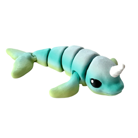 Narwhal - 3D Printed Articulating Figure